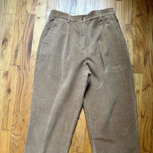 New women's L.L. Bean corduroy trousers 14 petite
